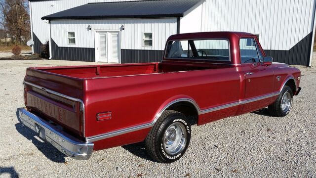 1968 Burgundy Chevrolet C-10