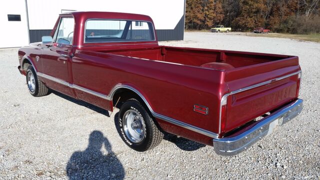 1968 Burgundy Chevrolet C-10