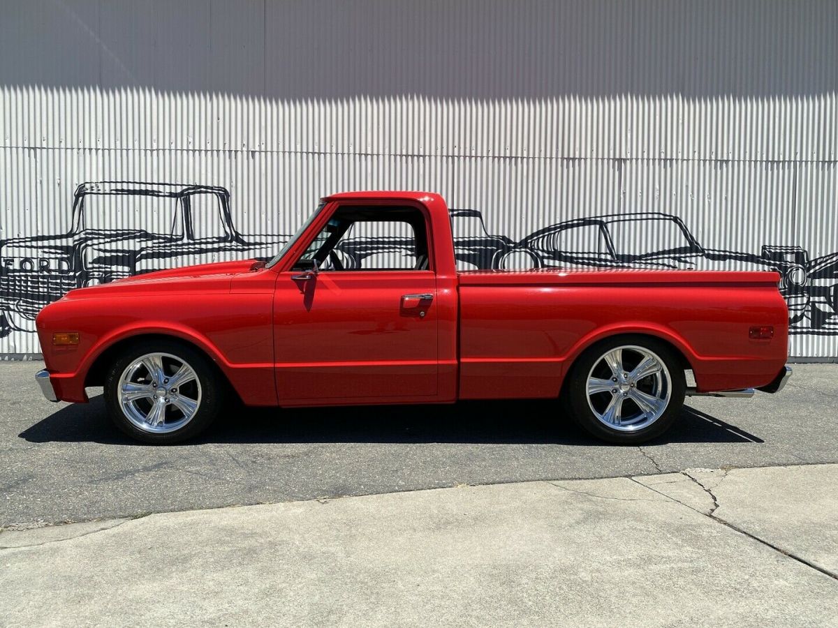 1968 Red Chevrolet C-10 Pickup