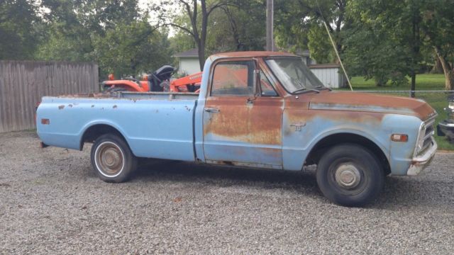 1968 Baby blue Chevrolet Other Pick up