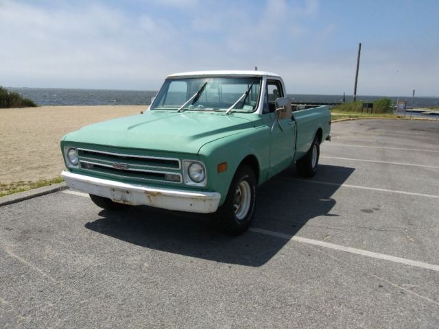 1968 Blue Chevrolet C-10 Standard Cab Pickup