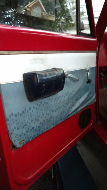 1968 Red Chevrolet C-10 Standard Cab Pickup