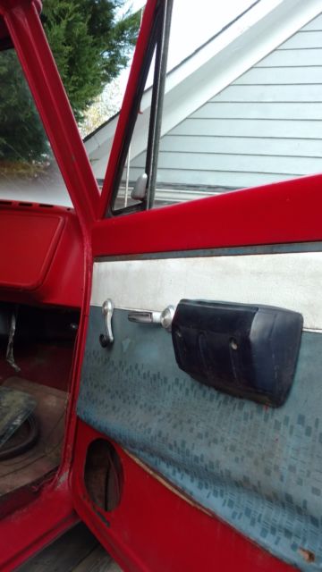 1968 Red Chevrolet C-10 Standard Cab Pickup