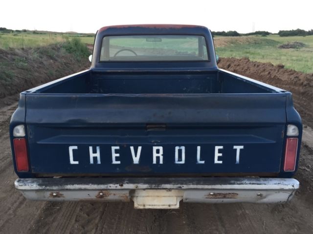 1968 Blue Chevrolet C-10 Standard Cab Pickup
