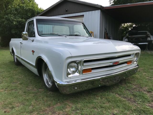 1968 White Chevrolet C-10
