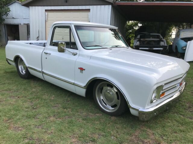 1968 White Chevrolet C-10