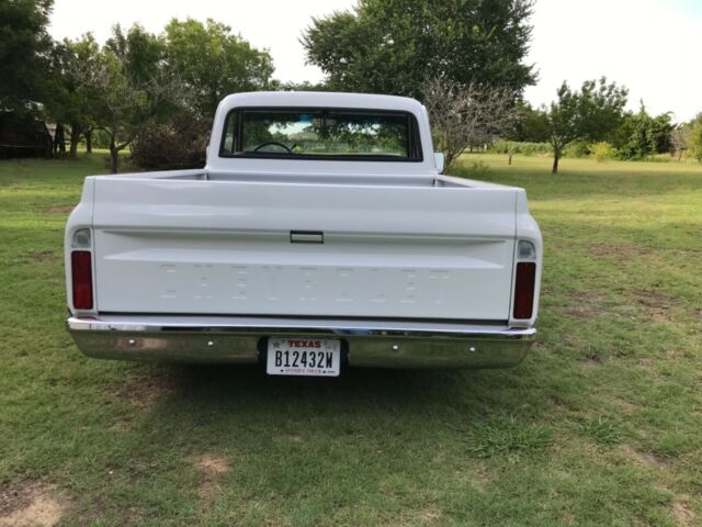 1968 White Chevrolet C-10