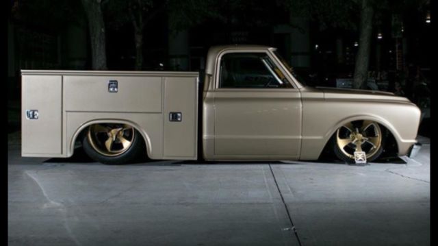 1968 Factory 1967 gold Chevrolet C-10