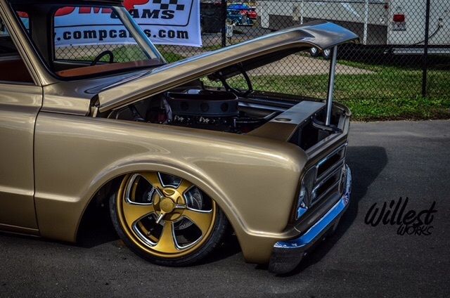 1968 Factory 1967 gold Chevrolet C-10