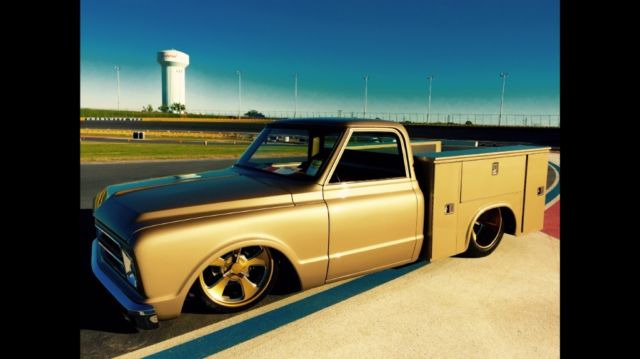 1968 Factory 1967 gold Chevrolet C-10