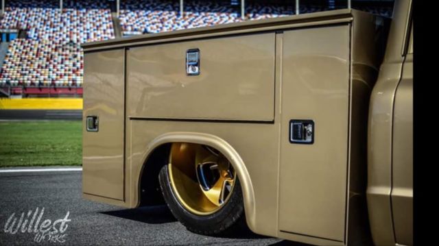 1968 Factory 1967 gold Chevrolet C-10