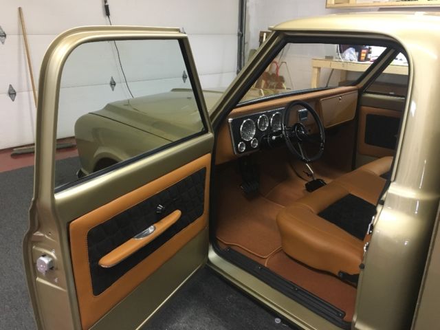 1968 Factory 1967 gold Chevrolet C-10