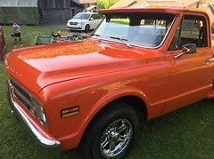 1968 Orange Chevrolet C-10 Standard Cab Pickup