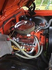 1968 Orange Chevrolet C-10 Standard Cab Pickup