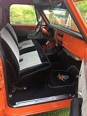 1968 Orange Chevrolet C-10 Standard Cab Pickup
