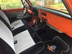 1968 Orange Chevrolet C-10 Standard Cab Pickup