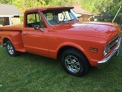 1968 Orange Chevrolet C-10 Standard Cab Pickup
