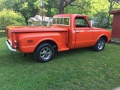 1968 Orange Chevrolet C-10 Standard Cab Pickup