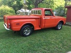 1968 Orange Chevrolet C-10 Standard Cab Pickup