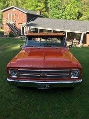 1968 Orange Chevrolet C-10 Standard Cab Pickup