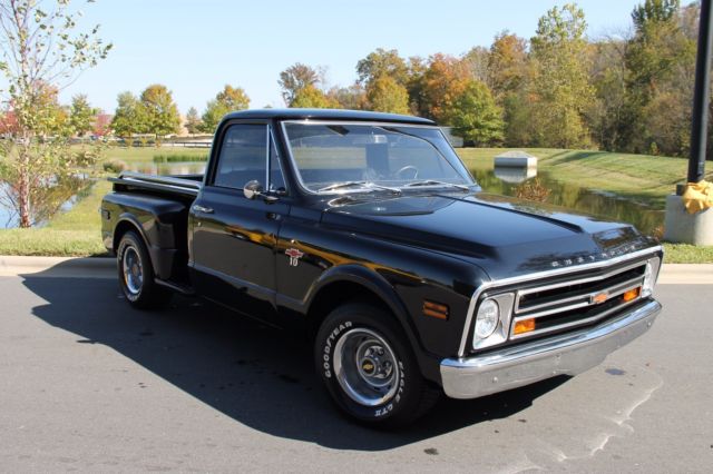 1968 Black Chevrolet C-10