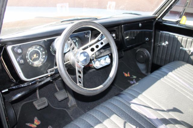 1968 Black Chevrolet C-10