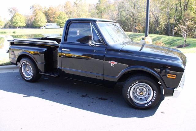 1968 Black Chevrolet C-10