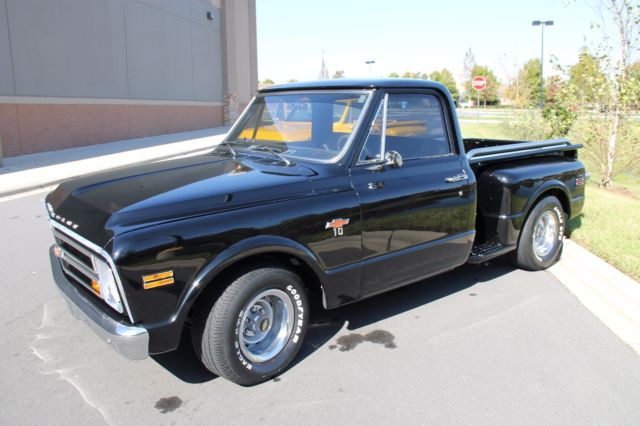 1968 Black Chevrolet C-10