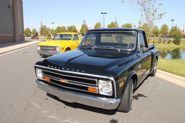1968 Black Chevrolet C-10