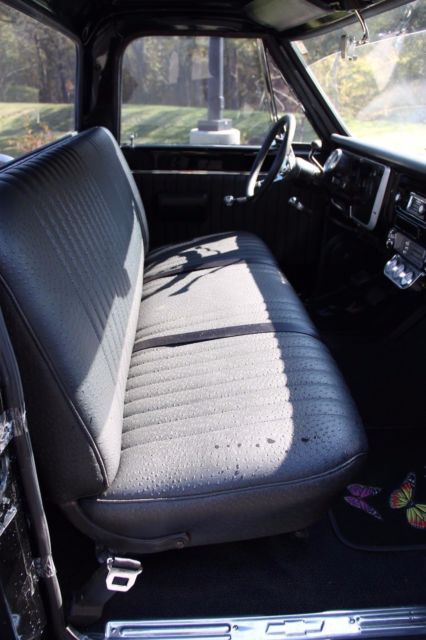 1968 Black Chevrolet C-10