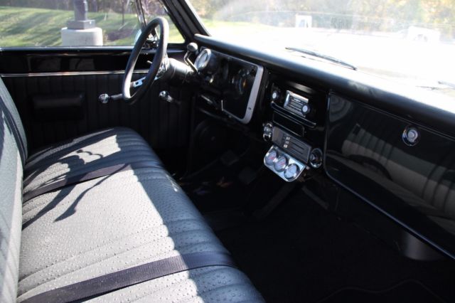 1968 Black Chevrolet C-10