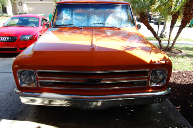 1968 Orange Chevrolet Other Pickups short bed