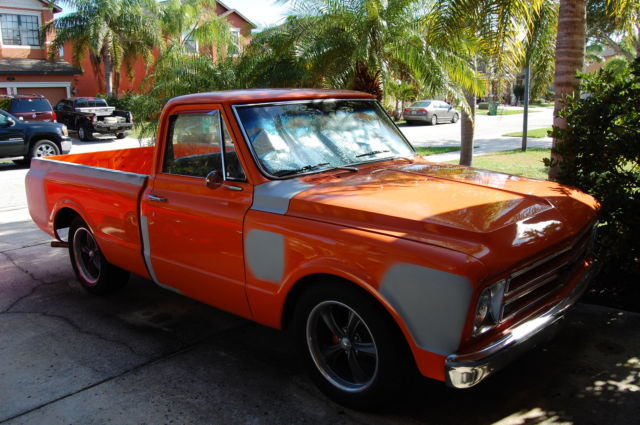 1968 Orange Chevrolet Other Pickups short bed