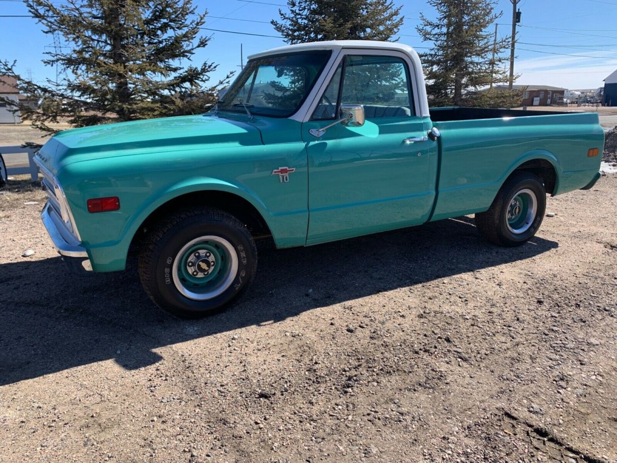 1968 Blue Chevrolet C-10 Standard Cab Pickup