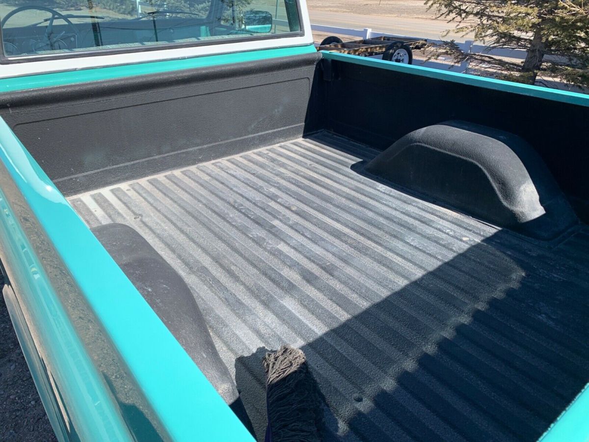 1968 Blue Chevrolet C-10 Standard Cab Pickup