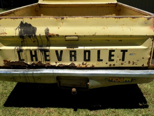 1968 Yellow Chevrolet C-10 Standard Cab Pickup