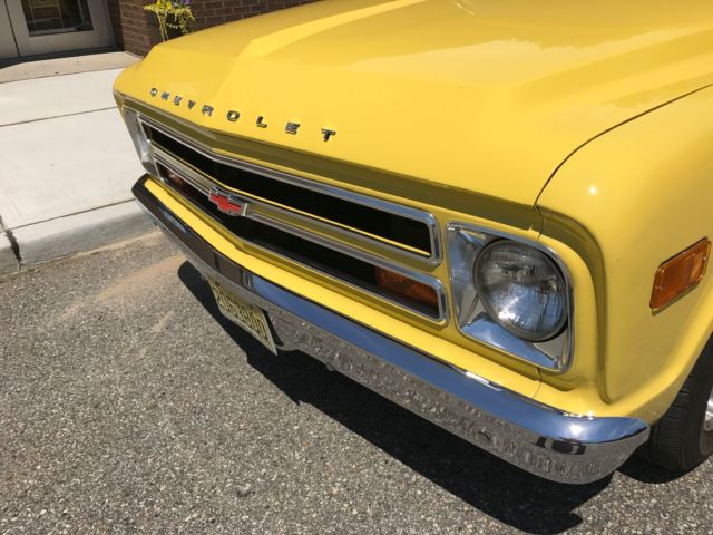 1968 Yellow Chevrolet C-10