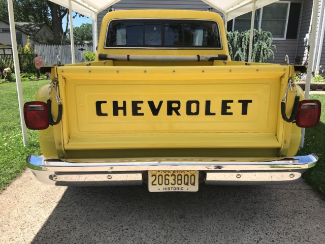 1968 Yellow Chevrolet C-10