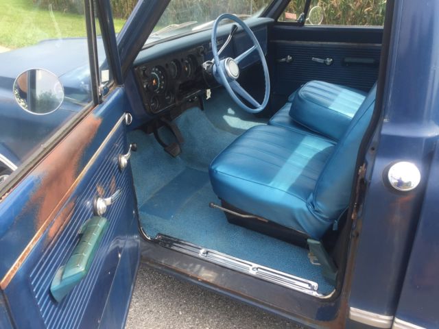 1968 Dark blue Chevrolet C-10 Standard Cab Pickup