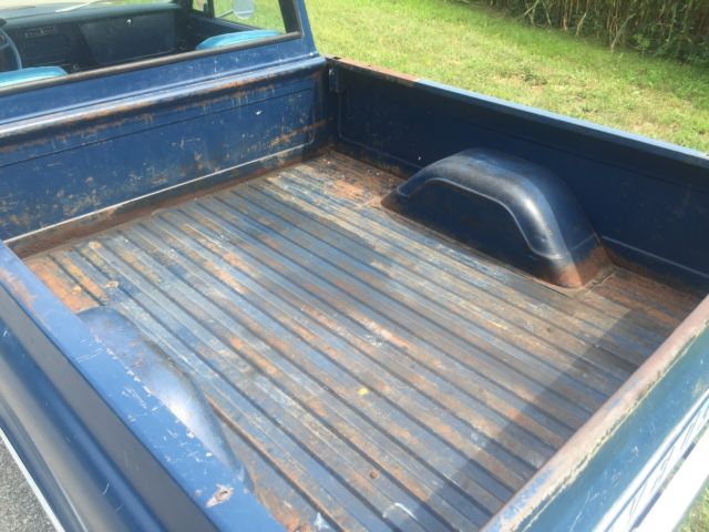 1968 Dark blue Chevrolet C-10 Standard Cab Pickup