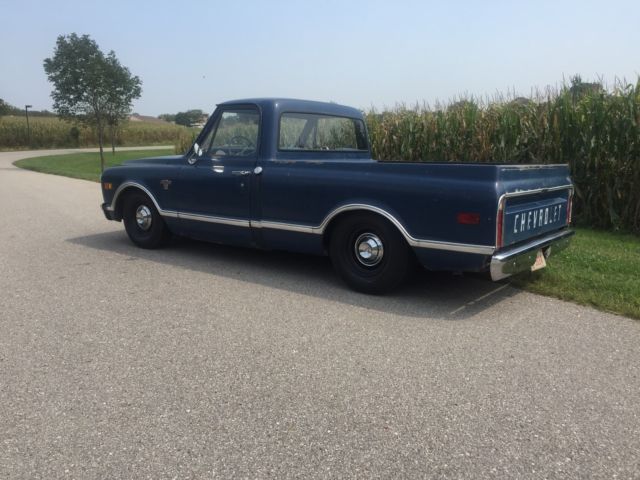 1968 Dark blue Chevrolet C-10 Standard Cab Pickup