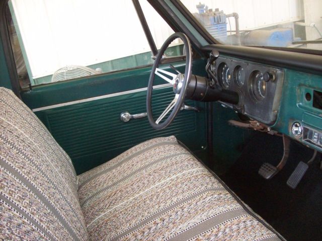 1968 Green Chevrolet C-10 Standard Cab Pickup