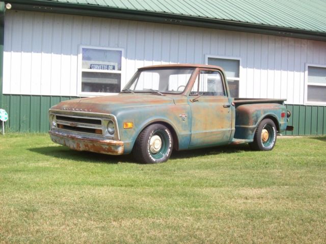 1968 Green Chevrolet C-10 Standard Cab Pickup