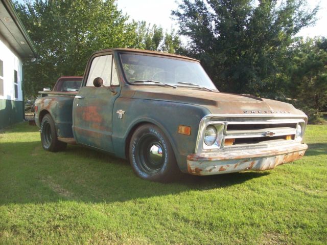 1968 Green Chevrolet C-10 Standard Cab Pickup