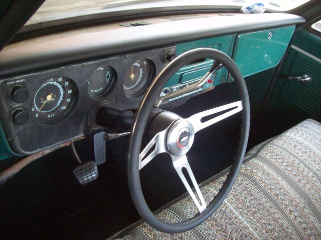 1968 Green Chevrolet C-10 Standard Cab Pickup