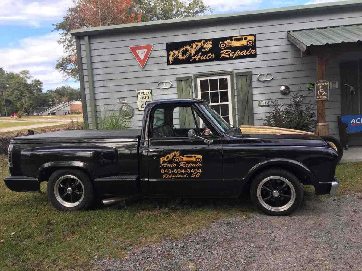 1968 Black Chevrolet C10/K10