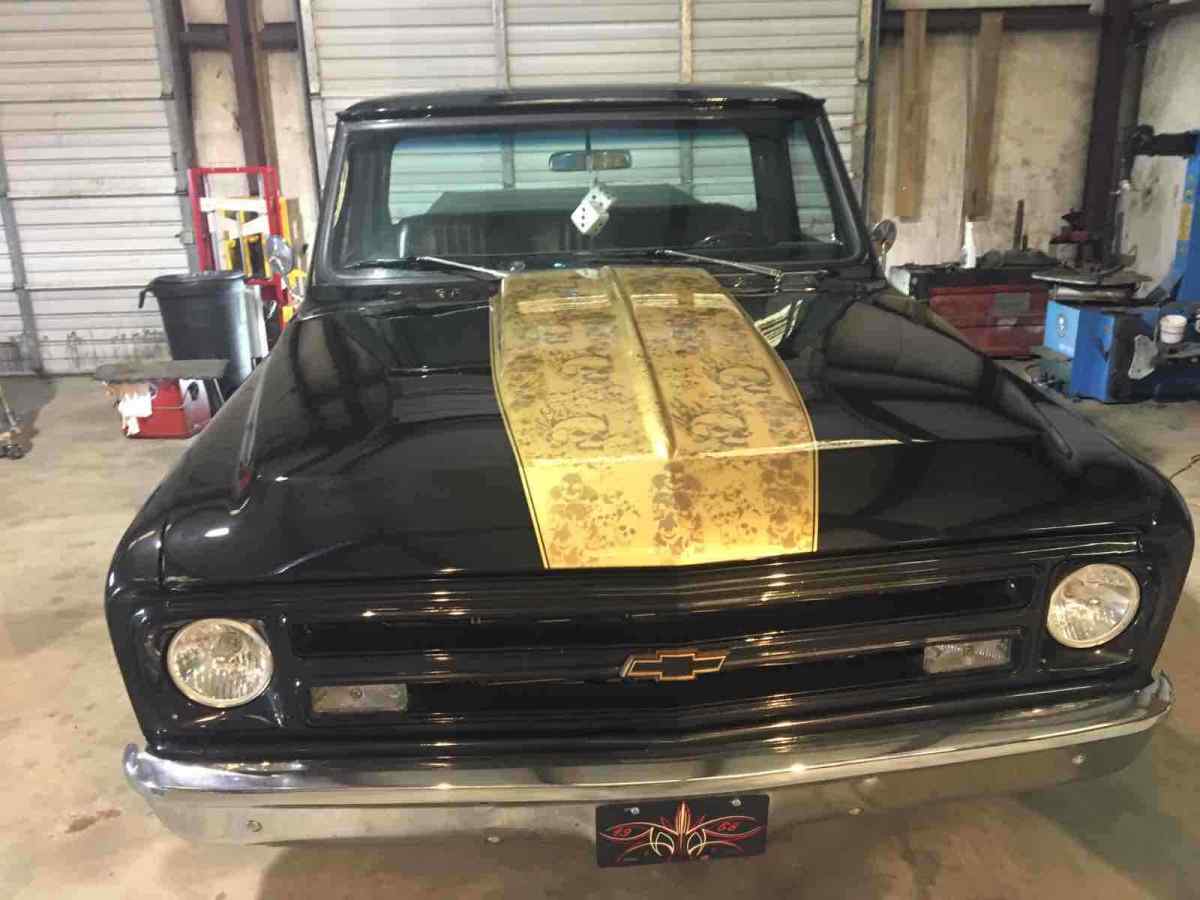 1968 Black Chevrolet C10/K10
