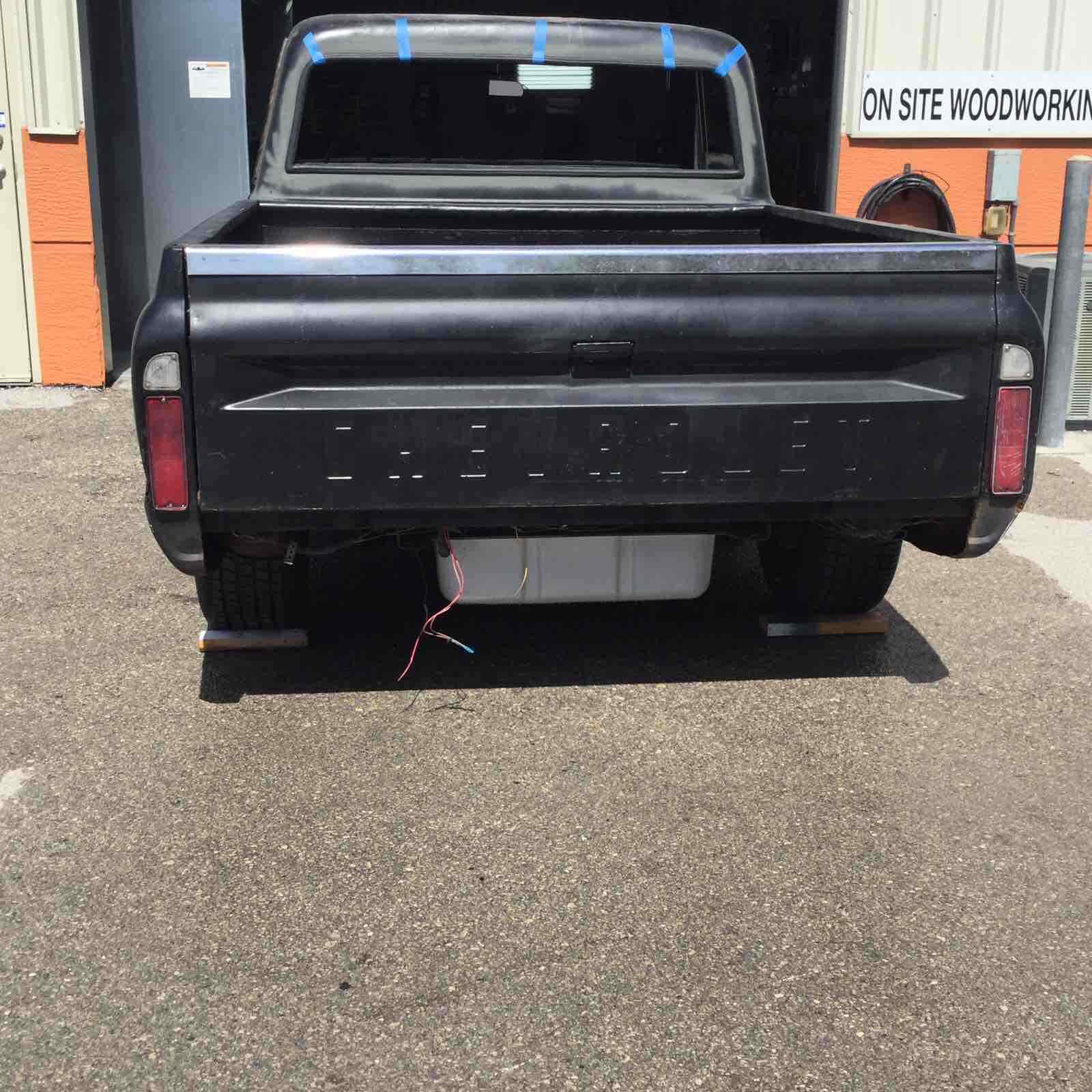 1968 Black Chevrolet C10/K10 Pickup