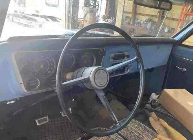 1968 Blue Chevrolet C10/K10 Pickup