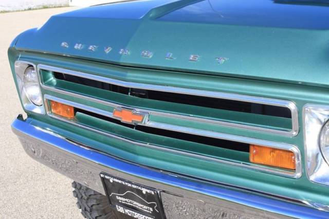 1968 Turquoise Chevrolet Other Pickups N/A